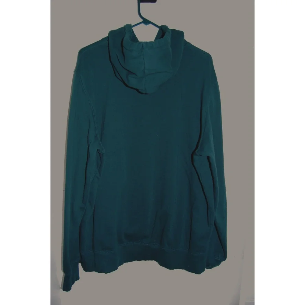The North Face Men's Hoodie size‎ XL Dark Green Half Dome Pullover sweatshirt